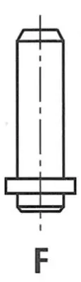 Handler.Part Valve guides Freccia G3504 2