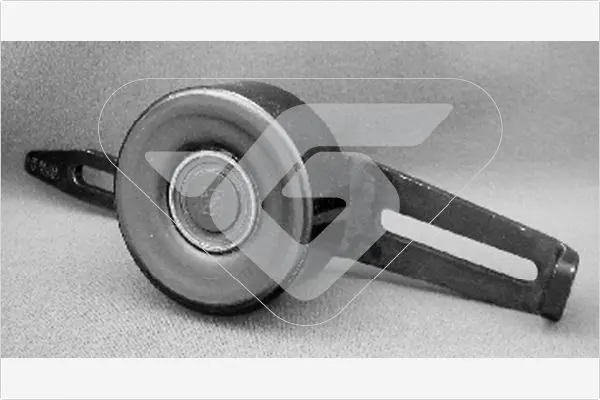 Handler.Part Tensioner pulley, v-ribbed belt HUTCHINSON T0017 1