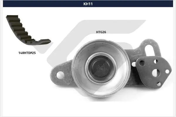 Handler.Part Timing belt set HUTCHINSON KH11 1