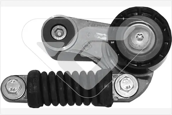 Handler.Part Tensioner pulley, v-ribbed belt HUTCHINSON T2007 1