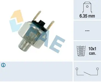 Handler.Part Brake light switch FAE 21020 1