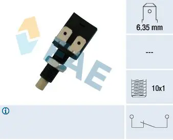 Handler.Part Brake light switch FAE 24081 1