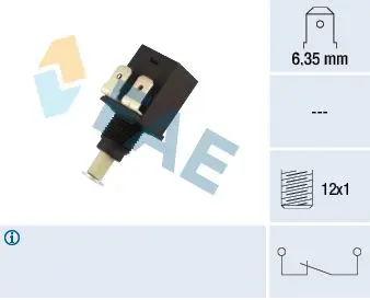 Handler.Part Brake light switch FAE 24130 1