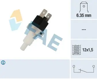 Handler.Part Brake light switch FAE 24200 1