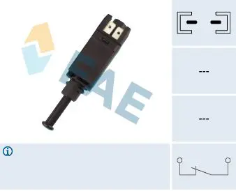 Handler.Part Brake light switch FAE 24420 1