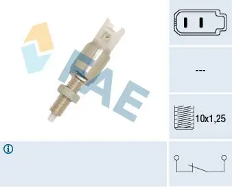 Handler.Part Brake light switch FAE 24550 1