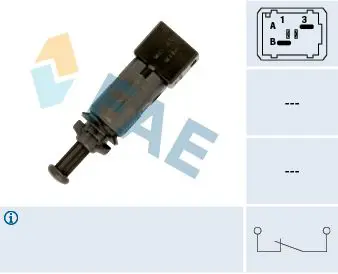 Handler.Part Brake light switch FAE 24890 1