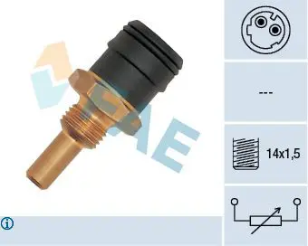 Handler.Part Sensor, coolant temperature FAE 33280 1