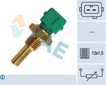 Handler.Part Sensor, coolant temperature FAE 33360 1