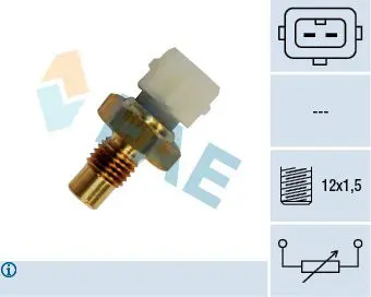 Handler.Part Sensor, coolant temperature FAE 33420 1