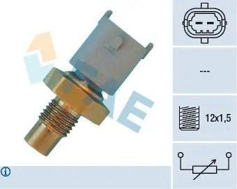 Handler.Part Sensor, coolant temperature FAE 33670 1