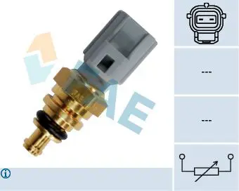 Handler.Part Sensor, coolant temperature FAE 33745 1