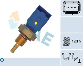 Handler.Part Sensor, coolant temperature FAE 33795 1