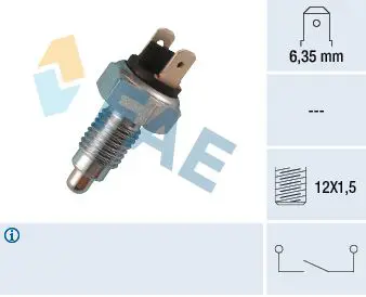 Handler.Part Switch, reverse light FAE 40300 1