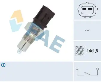 Handler.Part Switch, reverse light FAE 40835 1