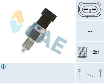 Handler.Part Switch, reverse light FAE 40940 1