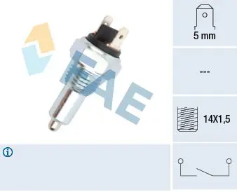 Handler.Part Switch, reverse light FAE 41090 1