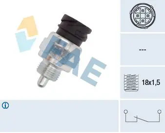 Handler.Part Pressure switch, axle load control FAE 41301 1