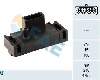 Handler.Part Sensor, intake manifold pressure FAE 15001 1