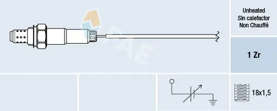 Handler.Part Lambda sensor FAE 77001 1