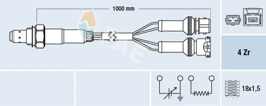 Handler.Part Lambda sensor FAE 77124 1