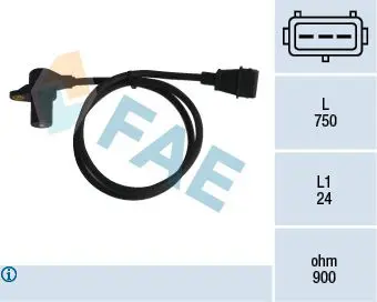 Handler.Part Sensor, crankshaft pulse FAE 79058 1