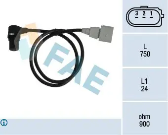 Handler.Part Sensor, crankshaft pulse FAE 79059 1