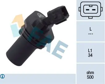 Handler.Part Sensor, camshaft position FAE 79089 1