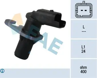 Handler.Part Rpm sensor, engine management FAE 79114 1