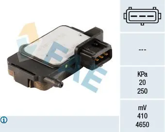 Handler.Part Sensor, intake manifold pressure FAE 15015 1