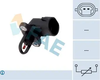 Handler.Part Sensor, exterior temperature FAE 33506 1