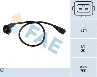 Handler.Part Rpm sensor, engine management FAE 79016 1