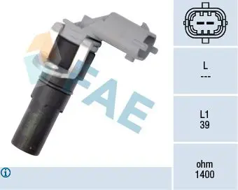 Handler.Part Sensor, crankshaft pulse FAE 79182 1