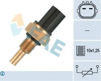 Handler.Part Sensor, coolant temperature FAE 33455 1