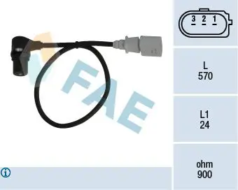 Handler.Part Sensor, crankshaft pulse FAE 79056 1