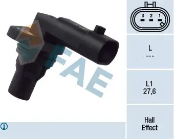 Handler.Part Sensor, camshaft position FAE 79172 1