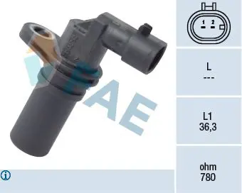 Handler.Part Sensor, crankshaft pulse FAE 79173 1