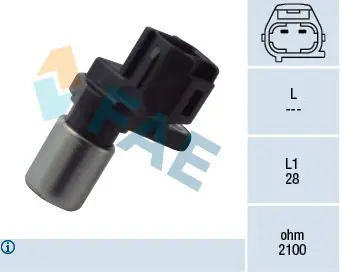 Handler.Part Rpm sensor, engine management FAE 79203 1