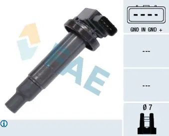 Handler.Part Ignition coil FAE 80242 1