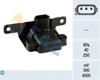 Handler.Part Sensor, intake manifold pressure FAE 15022 1