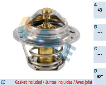 Handler.Part Thermostat, coolant FAE 5202992 1