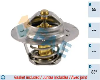 Handler.Part Thermostat, coolant FAE 5205383 1