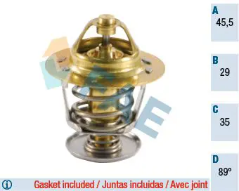 Handler.Part Thermostat, coolant FAE 5304089 1