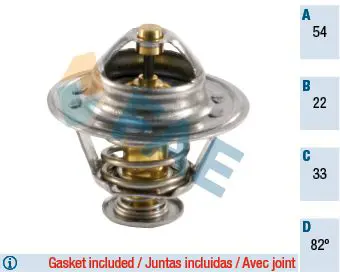 Handler.Part Thermostat, coolant FAE 5304182 1