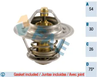 Handler.Part Thermostat, coolant FAE 5305675 1