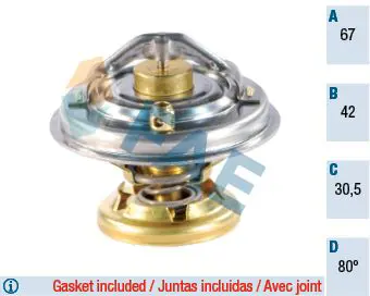 Handler.Part Thermostat, coolant FAE 5320480 1