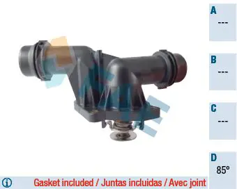 Handler.Part Thermostat, coolant FAE 5351585 1