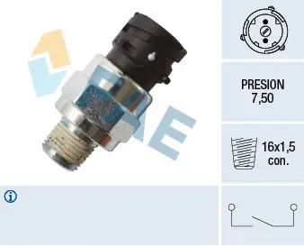 Handler.Part Pressure switch, axle load limitation FAE 18117 1