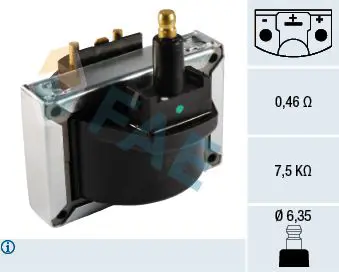 Handler.Part Ignition coil FAE 80264 1