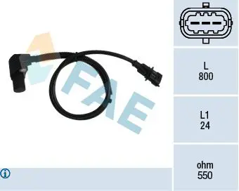 Handler.Part Sensor, crankshaft pulse FAE 79239 1